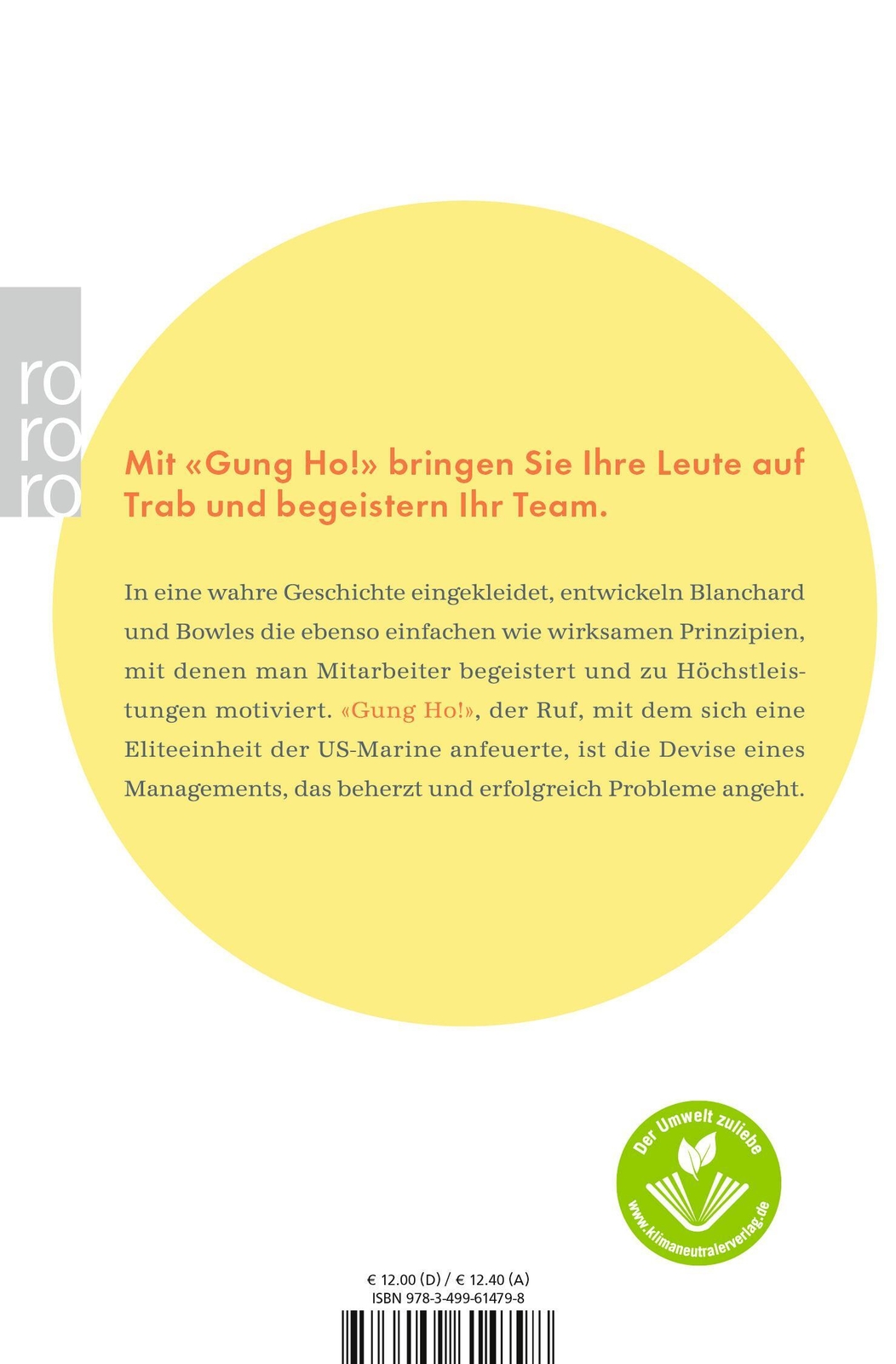 Thumbnail - Gung Ho Wie Sie Jedes Team In Höchstform Bringen Kenneth Blanchard (u.