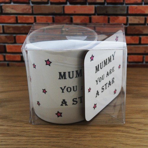You Are A Star Mug & Coaster Gift Set - Mummy Daddy Mothers Fathers Day - Picture 4 of 9