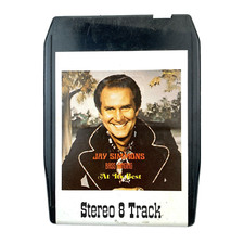 Jay Simmons Bass Singing At Its Best 8-Track Tape 76336 Untested
