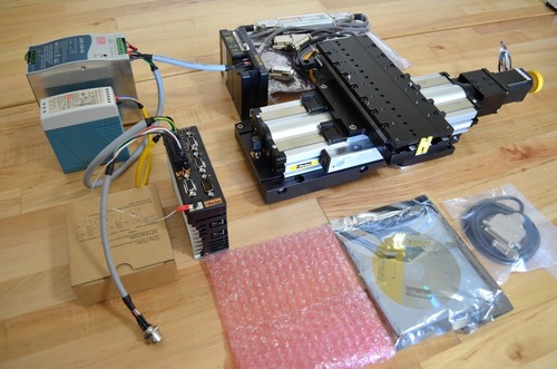 Parker 404XR/MX80L Linear Servo Motor XY Stage w/ E-DC & Vix500AH Drives - Mach3 - Picture 23 of 24