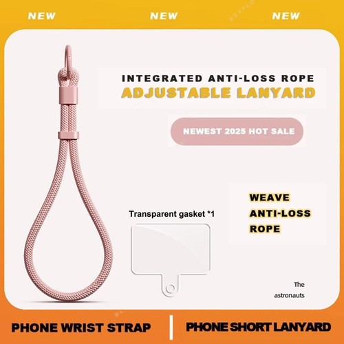 Universal Phone Wrist Strap Handwoven Anti-Lost Bracelet Hanging Wrist Straps - Photo 4 sur 20