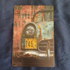 Metal Sign 8" X 12" Man Cave Garage Bar Oil Gas Station Wall Art Vintage Auto #3