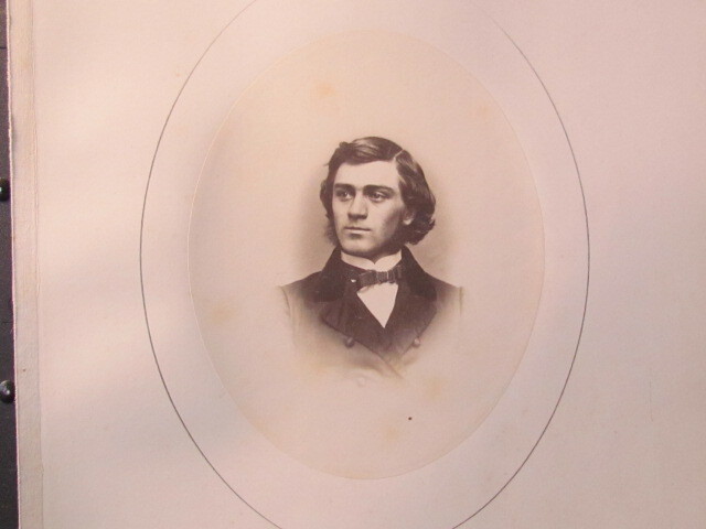 Civil War 43rd Massachusetts Inf. & 2nd MA Heavy Artillery officer signed photo