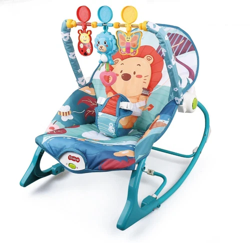 Baby Infant To Toddler Bouncer Rocker Swing Chair Soothing Music Vibration Toys - Picture 8 of 49