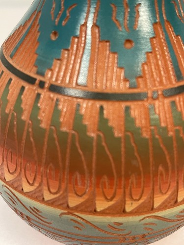 Navajo Keramik Vase signiert - Bild 6 von 10