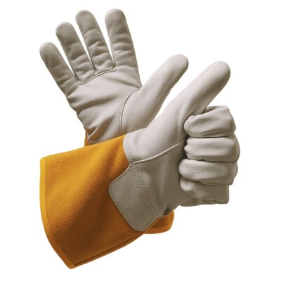 3 Pairs Goat Leather TIG Welding Gloves   Premium Comfort, Protection