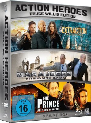 Action Heroes - Bruce Willis Edition 3 Filme  3 Blu-ray's/NEU/OVP