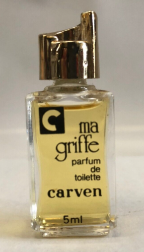 Vintage 1990s Ma Griffe de Toilette Perfume Miniature 5ml French - Foto 1 di 5