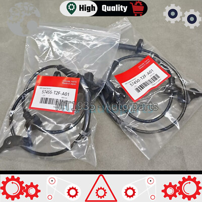 Front ABS Speed Sensor Driver & Passenger Side For 2013-2017 Honda Accord