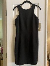 NWT Laundry By Shelli Segal Little Black Dress  Size 8 / Stunning & Elegant