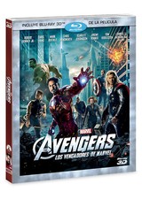 Marvel's Avengers: Blu-ray 3D 2015 4 Discs W/ OOP Slipcover never played 