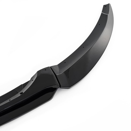 Parachoques delantero divisor brillo labial negro 2007-2013 para BMW Serie 1 E82 E88 M Sport - Imagen 15 de 16