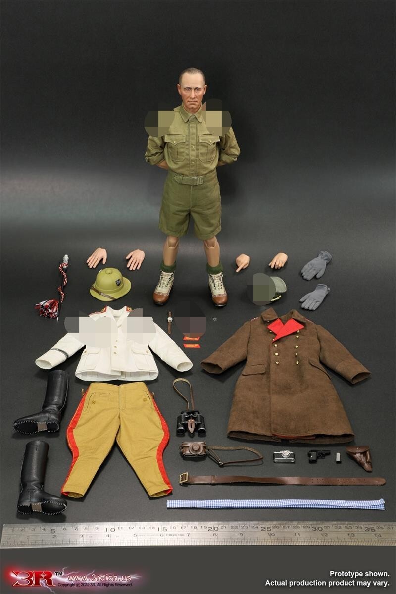 3R / DID GM651 DAK Afrika Desert Fox Rommel 1/6 Action Figure | eBay