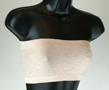 Xhilaration Seamless Bralette - Cotton Blend, Feather Peach - Size Small