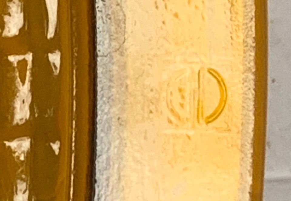 Yellow Traffic Signal Lens 12" Glass, Yellow Traffic Light Lens Glass