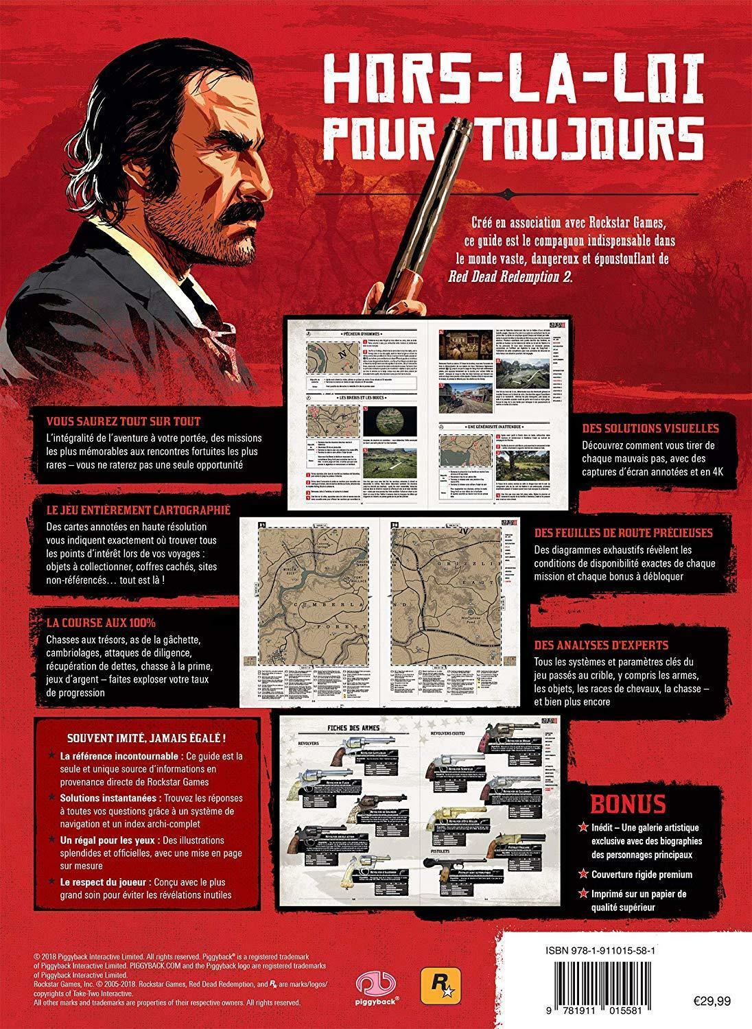 Guide Red Dead Redemption 2 Intégralement en FRANCAIS Edition Standard eBay