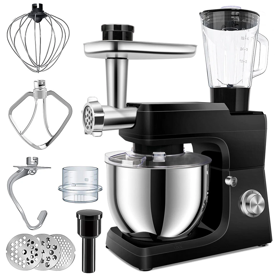 Knetmaschine Küchenmaschine Rührmaschine Rührgerät Mixer Standmixer Fleischwolf - Bild 2 von 4