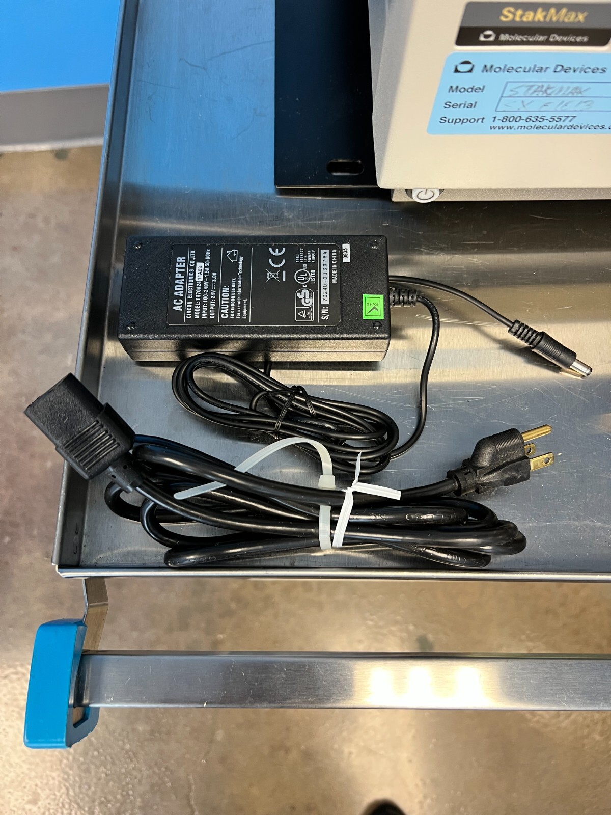 Molecular Devices STAKMAX Microplate Handling Stacker/Handler, Serial #: SX01013