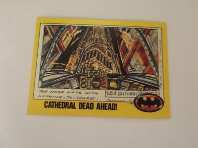 DC Comics / Batman ''CATHEDRAL DEAD AHEAD'' #208 Trading Card - 2. Serie '89