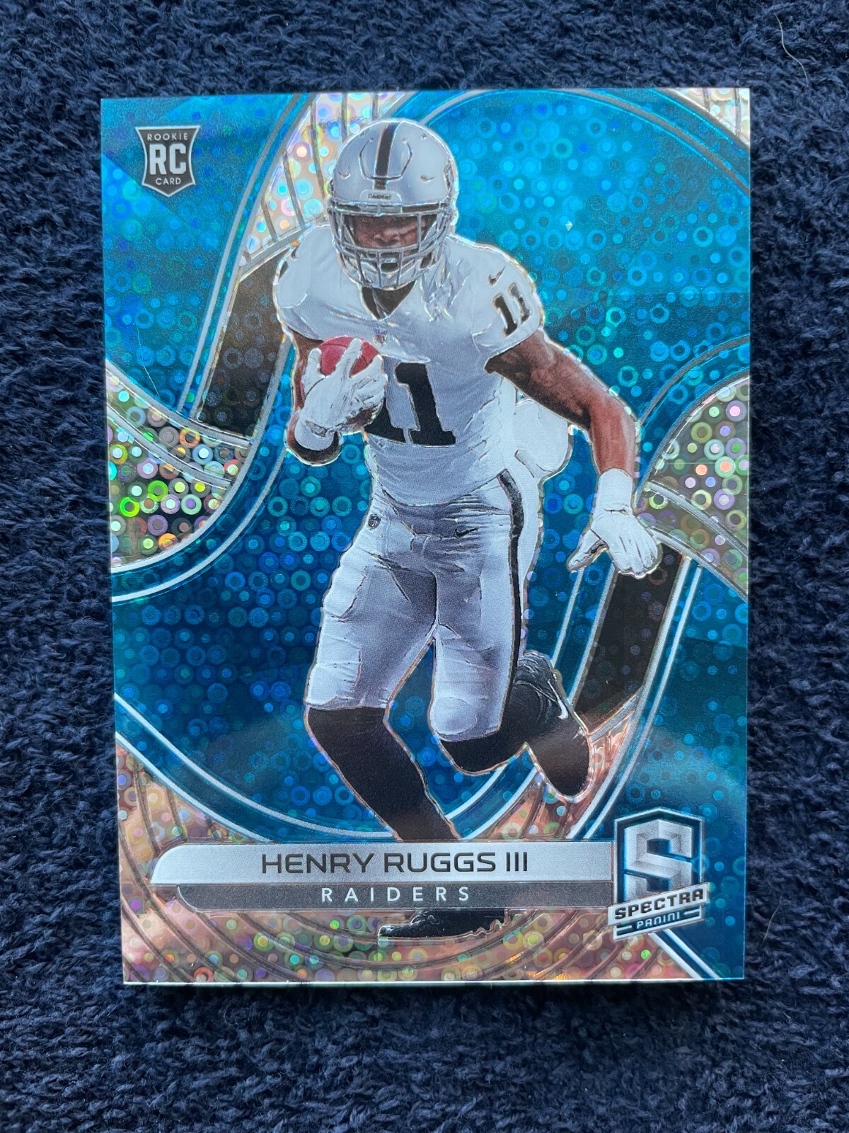 Henry Ruggs Rookie Henry Ruggs III #143 - 2020 Panini Spectra Football - Base Rookies Neon ...
