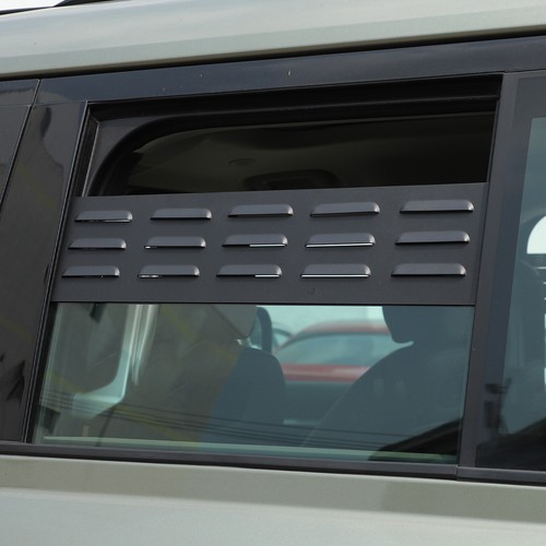 For Land Rover Defender 110 130 2020-23 Rear Window Glass Louvers Cover Trim 2PC - Picture 4 of 18