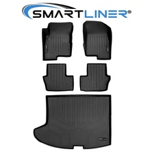 SMARTLINER Custom Fit Floor Mats Cargo Trunk Liner Set 2007-2017 Jeep Patriot