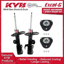 2 Front KYB Shock Absorbers Strut Mount for Toyota Prius-V ZVW40R Hybrid 12-15