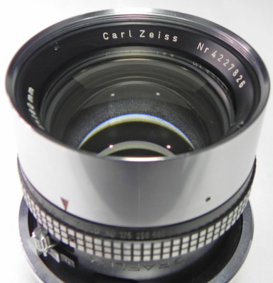 Carl Zeiss 180mm f4.8 Sonnar Graflex synchro-compur shutter