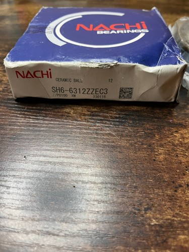 NACHI JAPAN SH6-6312ZZEC3 DEEP GROOVE BALL BEARINING 5745218 - Picture 3 of 4