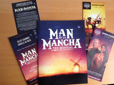Man of la Mancha, London. 2019, Programm, Flyer, 2 Theaterführer
