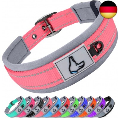 Halsband Hund, Weich Hundehalsband Gepolstert Neopren Hunde Halsband fr  Kleine | eBay.de