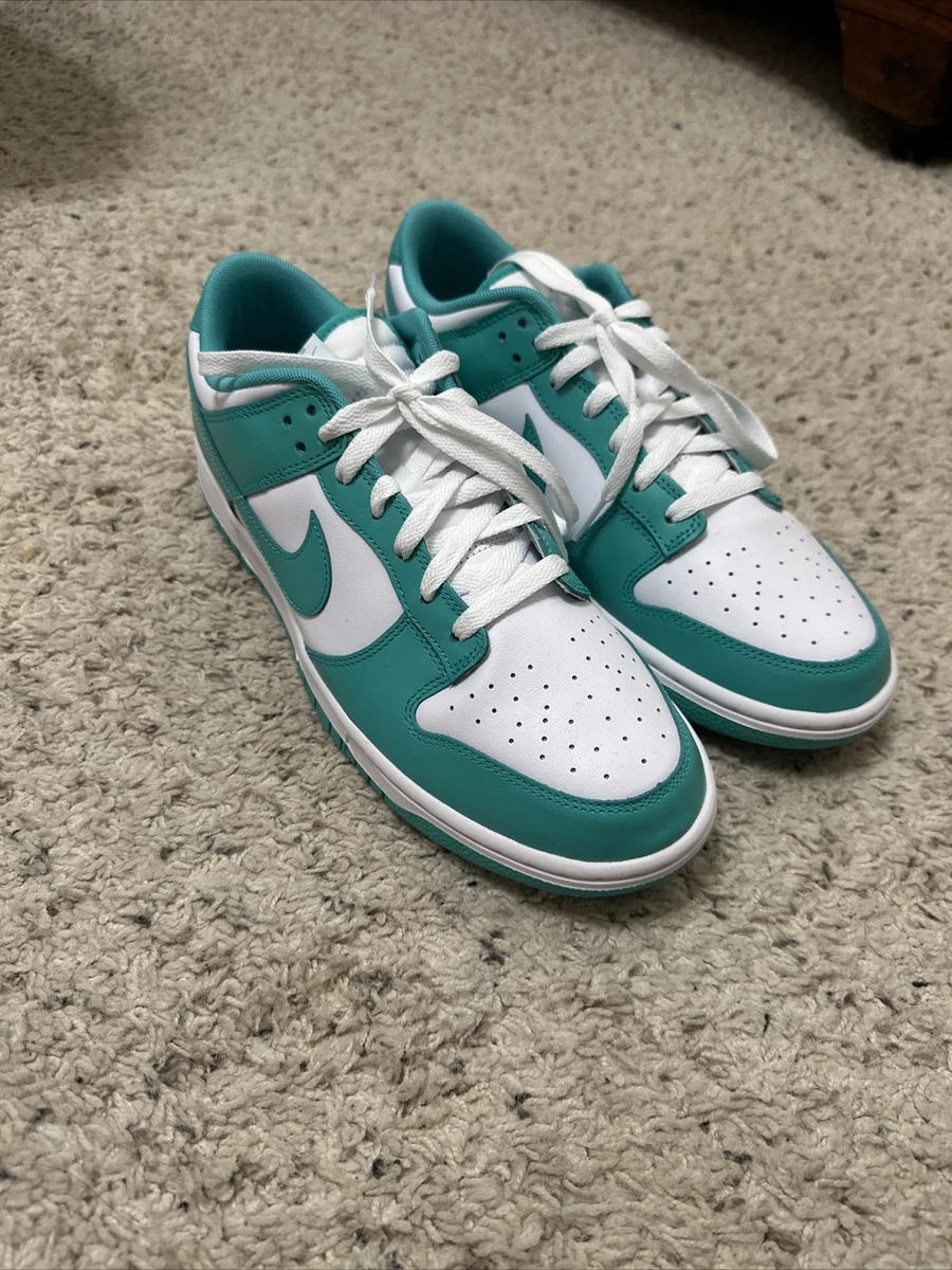 Size 11 Nike Dunk Low Clear Jade