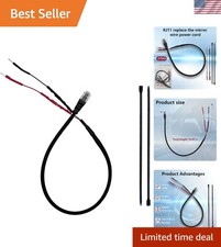 1PCS RJ11 Radar Detector Mirror Tap Hardwire Power Cord Compatible with Unide...