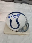 Gino Marchetti Hof72 Autographed Colts Mini Helmet