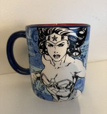 DC Comics Wonder Woman Large 20oz Ceramic Coffee Mug Tea Cup