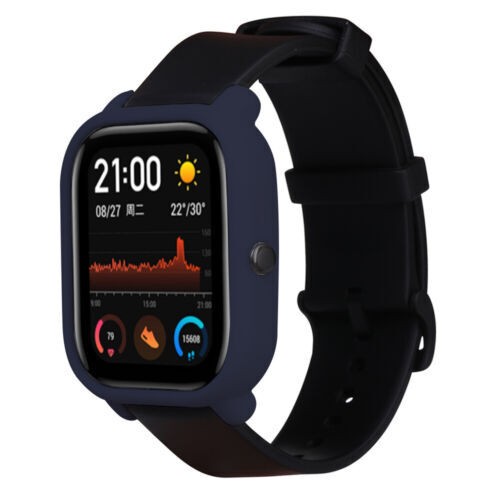 Soft Silicone Case For Xiaomi Huami Amazfit GTS Protect Cover Bumper Shell Frame - Picture 22 of 36