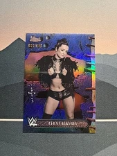 2025 Topps Chrome WWE Cactus Jack LYRA VALKYRIA #51 Blue Refractor /150 🔥