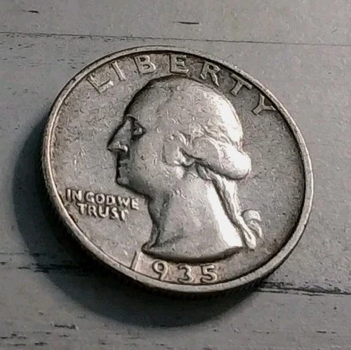 1935-D VF Washington Quarter 90% Silver #2