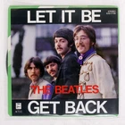 BEATLES LET IT BE ODEON EAS17158 Japan VINYL 7