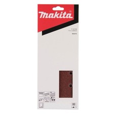 Image of MAKITA P-33196 115x229mm 80g  Sanding Sheets 10 Pack