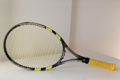 Tennisschläger Babolat Aero Strike - 275g - 100sqm - 16/19 Saitenbild