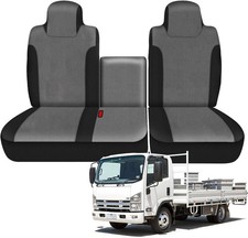 Custom-fit Front Seat Cover Replace For 2006-2025 Isuzu Npr 4060 Split Bench F