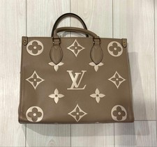 Louis Vuitton OnTheGo Tote PM Bicolor Monogram Empreinte Leder