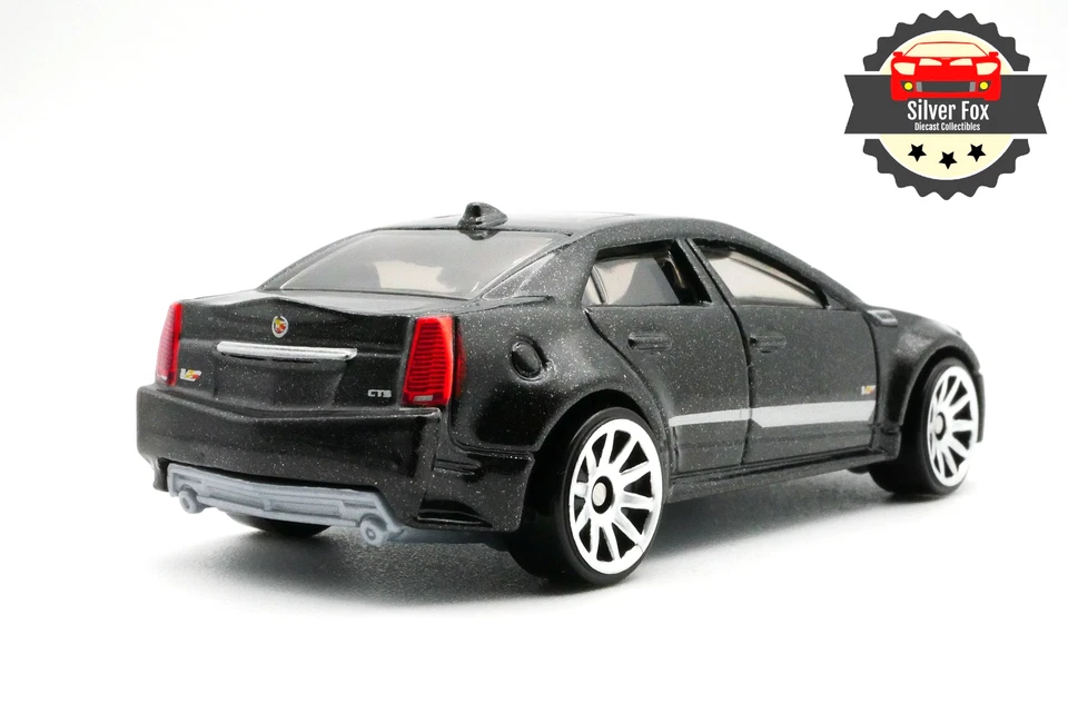 2009 CADILLAC CTS-V BLACK LUXURY 1/64 SCALE DIECAST COLLECTOR MODEL CAR - Image 3 of 4
