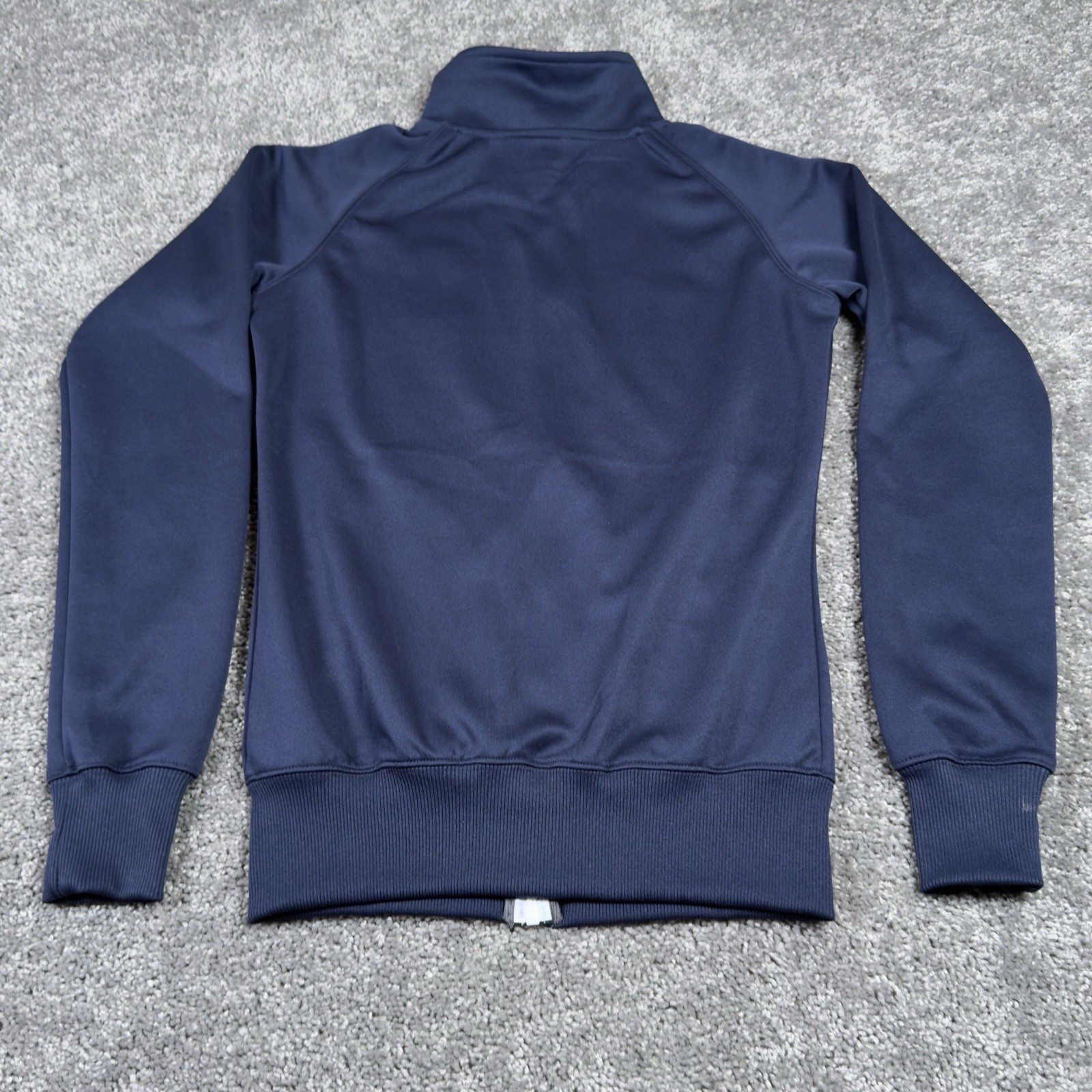 SACAI X NIKE Giacca Nike Dri Fit donna piccola blu full zip Università dell'Illinois Illini NCAA