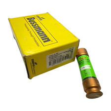  Box of 2 Bussmann FRN-R-60 Dual-Element Time-Delay Fuse, 60A, 250VAC, , 125VDC