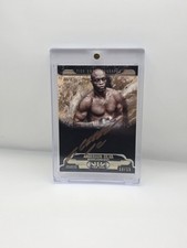 2017 Topps Knockout Gold Tier 1 One UFC Copper Ink Anderson Silva Auto /15