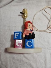 Vintage Raggedy Andy 1973 Lamp