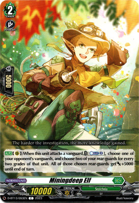 Miningdeep Elf - D-BT13/093EN - Flight of Chakrabarthi