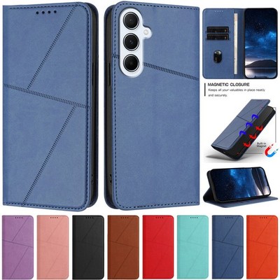 For Samsung A17 A16 A36 A56 A05S A15 A35 A55 A54 Wallet Case Flip Leather Cover